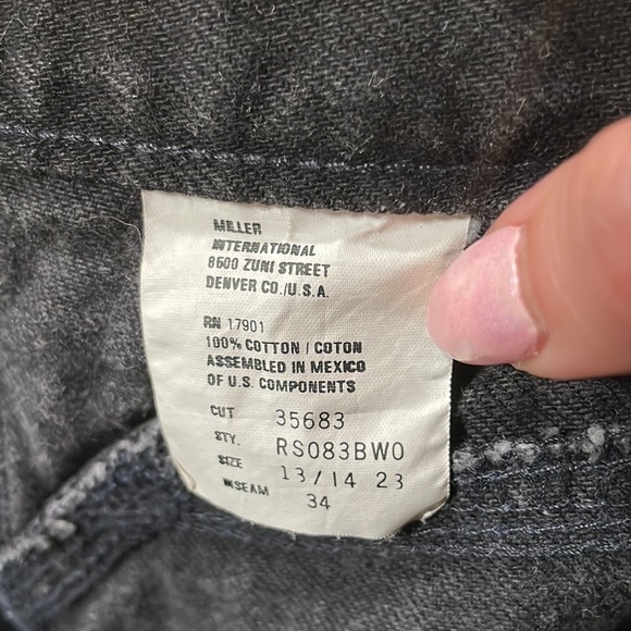 Vintage Black Rockies Jeans - Picture 4 of 4